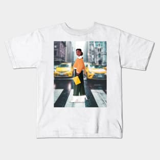 Olivia - Street Style Woman Kids T-Shirt